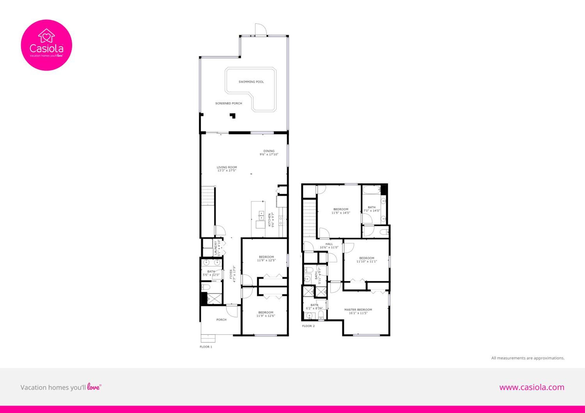 Beautiful Modern Home Wprivate Pool Near Wdw Kissimmee Eksteriør billede